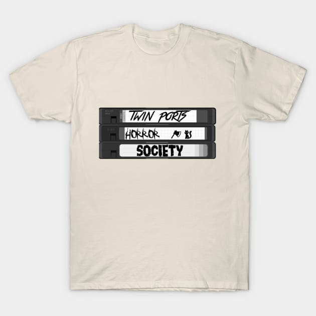 TPHS VHS T-Shirt by Twin Ports Horror Society